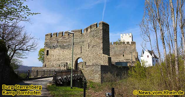 Sterrenberg Castle above Kamp Bornhofen